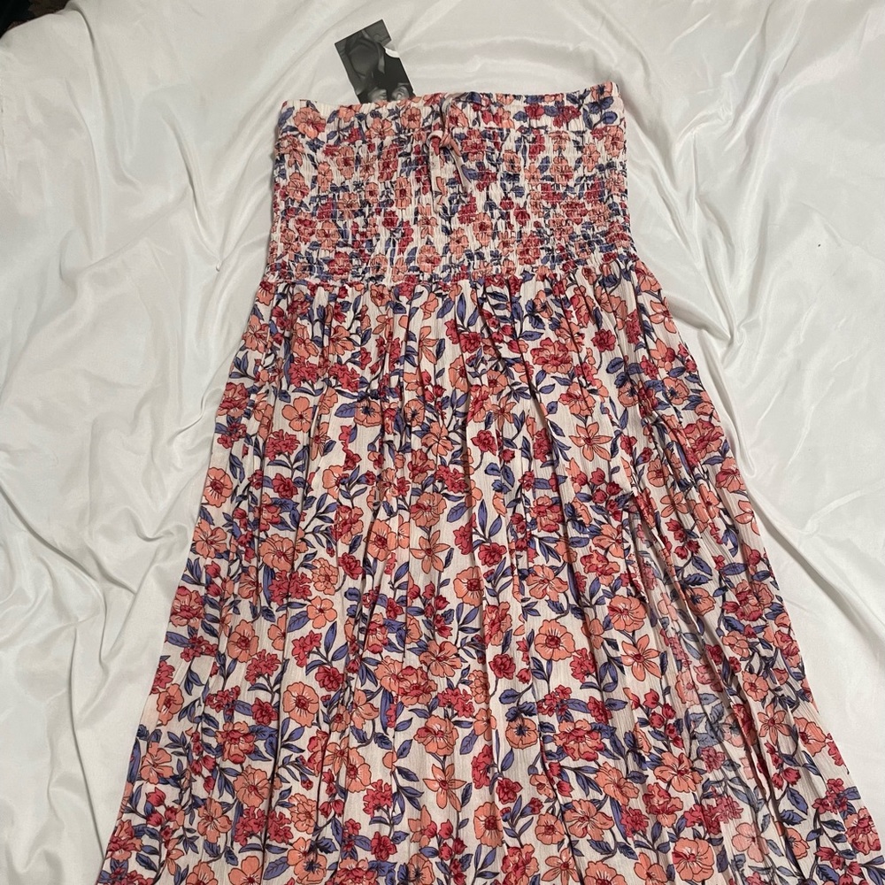 Kendall and Kyle floral midi skirt